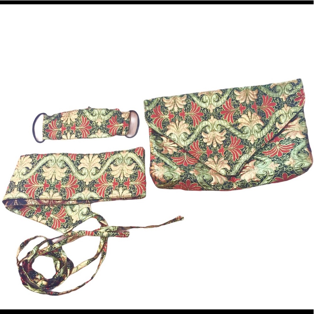 3 set Reversible obi belt one size